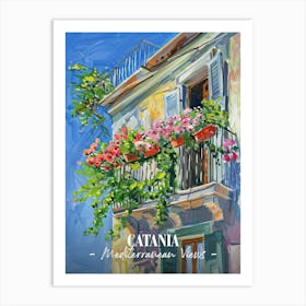 Mediterranean Views Catania 2 Art Print