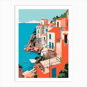 Italy Travel Illustration Art Print