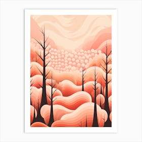 Natural Pattern Abstract 16 Art Print