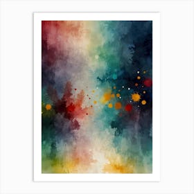 Abstract Watercolor Painting 31 Art Print