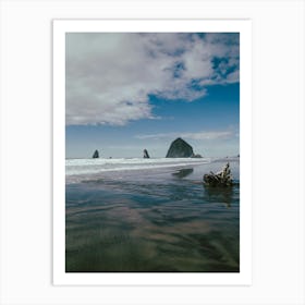 Blue Cannon Beach Art Print