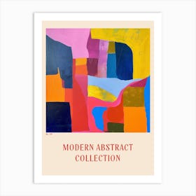 Modern Abstract Collection Poster 4 Art Print