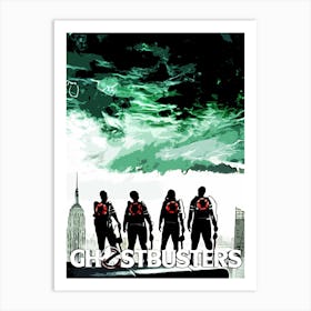 Ghostbusters movies Art Print