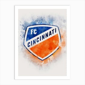 Fc Cincinnati 3 Art Print