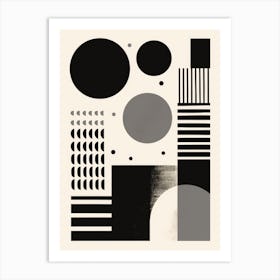 Abstract Shapes 5 Art Print