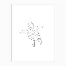 Turtle Art Print