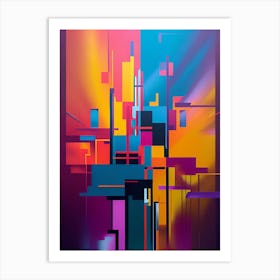 Abstract Painting 156 Art Print