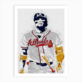 Ronald Acuna Jr Art Print