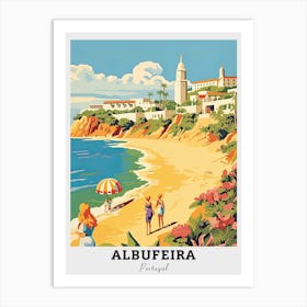 Albufeira Travel Art Print