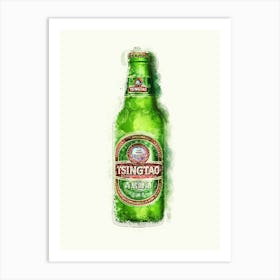 Qingdao Beer Art Print