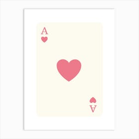Ace Of Spades 3 Art Print