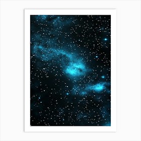 Space Background 2 Art Print