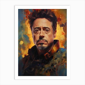 Robert Downey Jr (2) Art Print