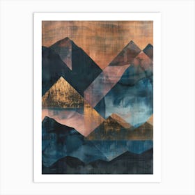 Mountains In The Sky 2 Art Print