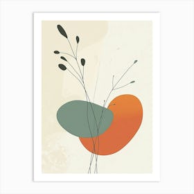 Abstract Flower 21 Art Print