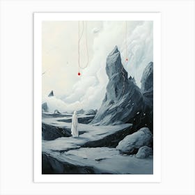 'Loneliness', Minimalism Art Print