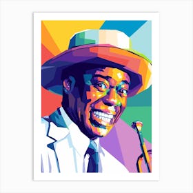 Louis Armstrong Art Print