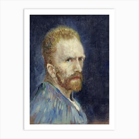 Self Portrait (1887), Vincent Van Gogh Art Print