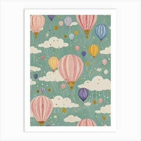 Balloons Galore Art Print