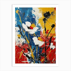 Poppies, Pop-Up Series 1 Art Print