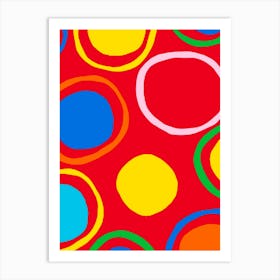 Polka Dots 7 Art Print