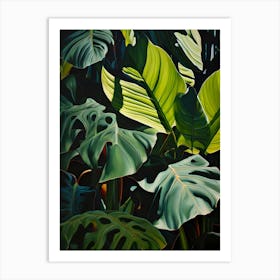 Tropical Leaves 22 Art Print