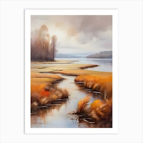 Autumn Landscape . 2 Art Print