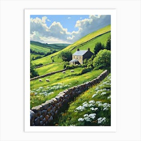 Rolling Hills Of Ireland 3 Art Print