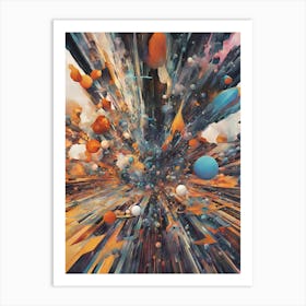 'Explosion' Art Print