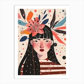 Asian Girl 49 Art Print