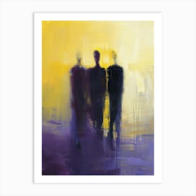 Three Men 1 Art Print