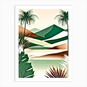 Tropical Landscape 2 Art Print