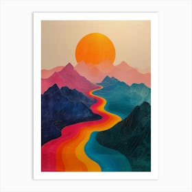 'Sunrise' 54 Art Print