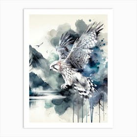 Wild Animal Illustration 224 Art Print