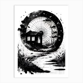 House In The Woods Art Print