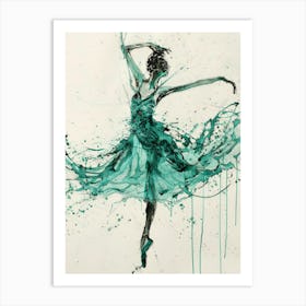 Ballerina Art Print