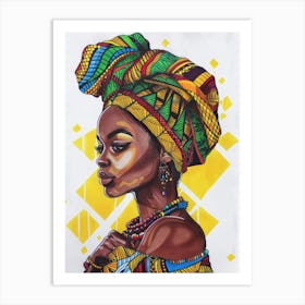 African Woman 217 Art Print