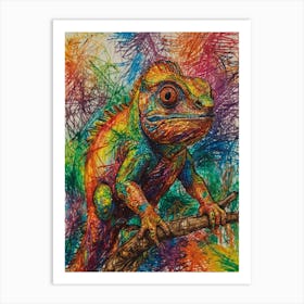 Chamelon 8 Art Print