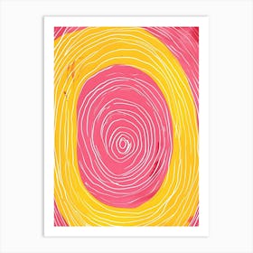 Colorful Abstract Painting 19 Art Print