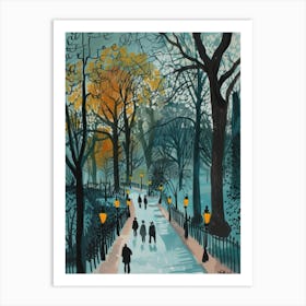 Hyde Park London Parks Garden 7 Painting Art Print