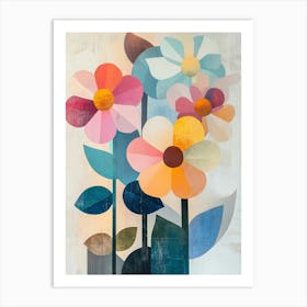 Flowers In A Vase 11 Art Print