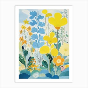 Yellow Flowers Art Print