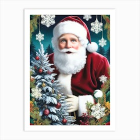 Santa Claus 2 Art Print