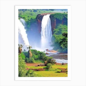 Murchison Falls, Uganda Majestic, Beautiful & Classic (2) Art Print