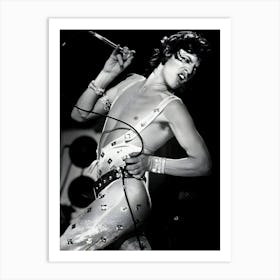 Photo Of Mick Jagger And Rolling Stones Art Print