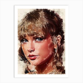 Taylor Swift Portrait Art Print