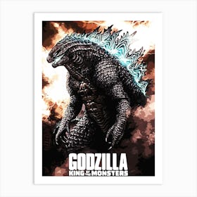 Godzilla King Of Monsters 1 Art Print