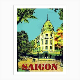 Saigon, Now Ho Chi Minh City, Vietnam Art Print