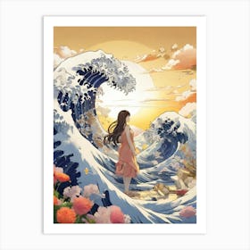 Great Wave 7 Art Print