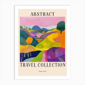 Abstract Travel Collection Poster Timor Leste 2 Poster